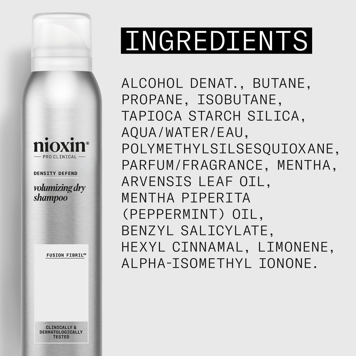 nioxin in hand for size comparison showing travel-friendly benefit