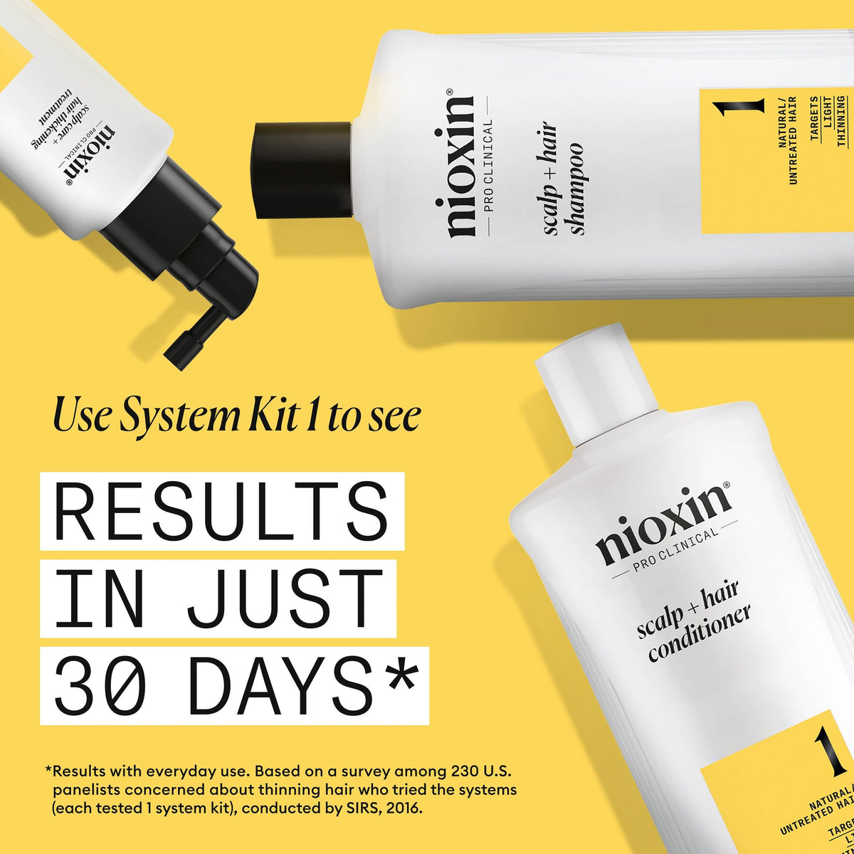 Close-up of Nioxin System 1 lather texture demonstrating gentle cleansing