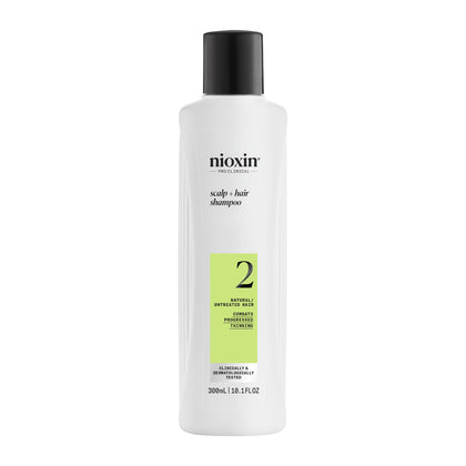 Nioxin front packaging showing bottle and clear product branding for recognition and trust