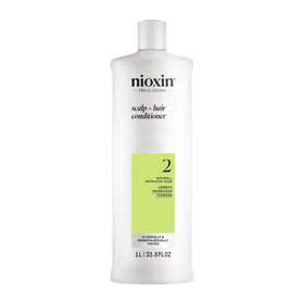 NIOXIN front packaging showing bottle and product benefit for fuller hair