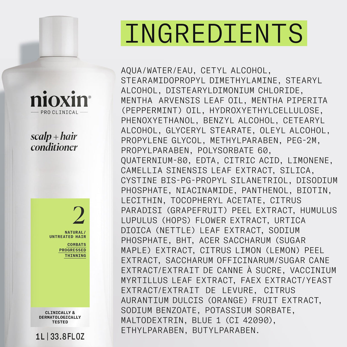 NIOXIN on bathroom shelf lifestyle scene suggesting daily routine