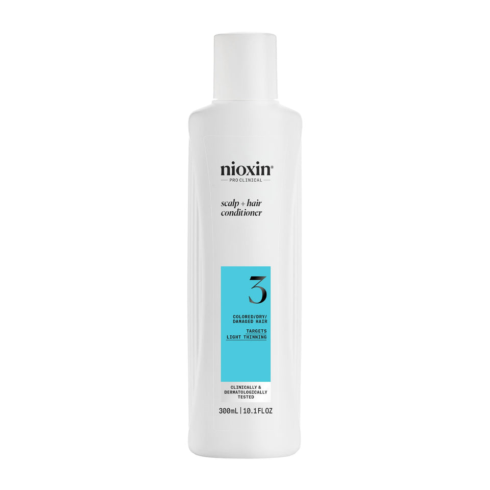 NIOXIN front bottle showing product and size benefits