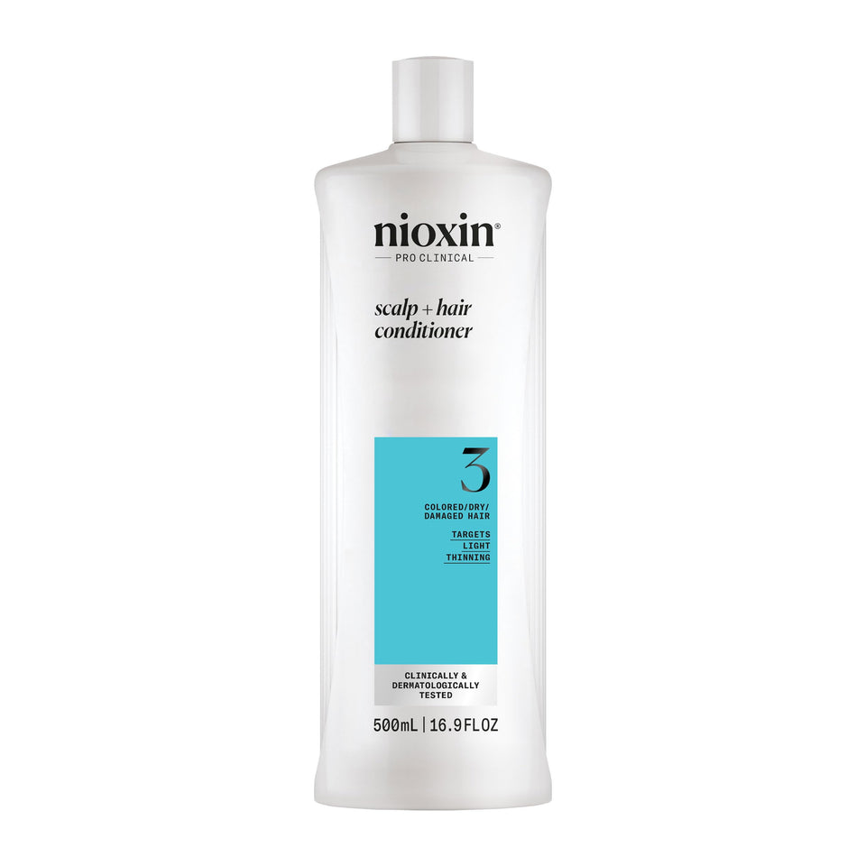 Nioxin System 3 front packaging showing product and brand benefits