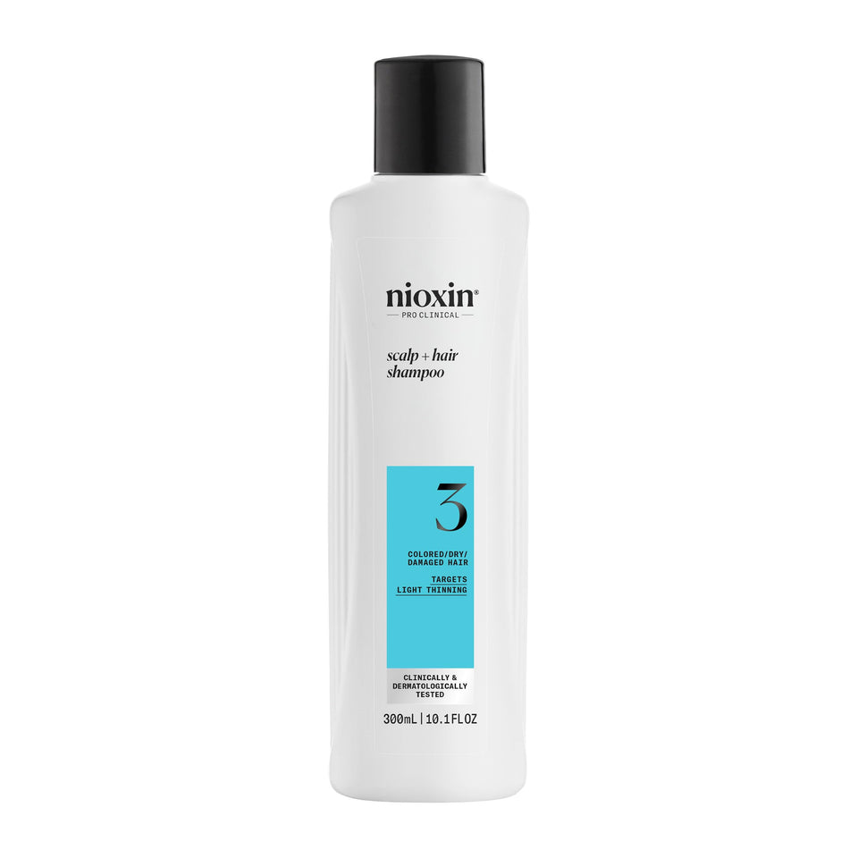 Nioxin front packaging showing product and brand for quick identification and credibility