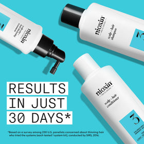 NIOXIN shampoo lather demonstrating gentle cleansing and buildup removal
