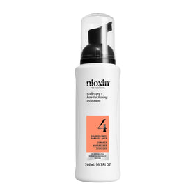 NIOXIN front bottle of System 4 treatment showing packaging and size benefit