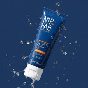 Nip+Fab tube open with cream dispensed showing easy application benefit