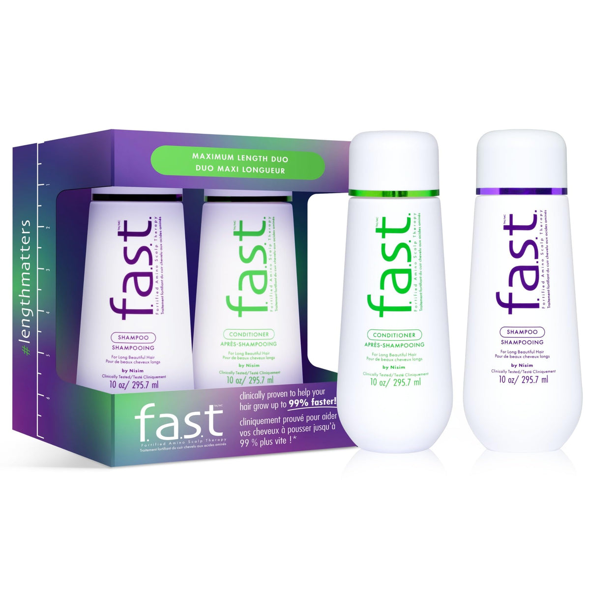 Nisim duo front packaging showing both bottles and benefit clarity