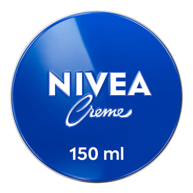 NIVEA 150ml front tin showing recognizable packaging and hydration benefit