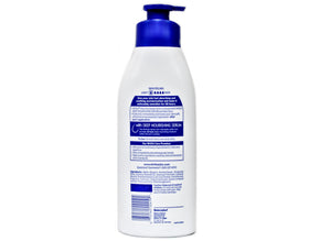NIVEA lotion texture close-up illustrating lightweight, fast-absorbing hydration
