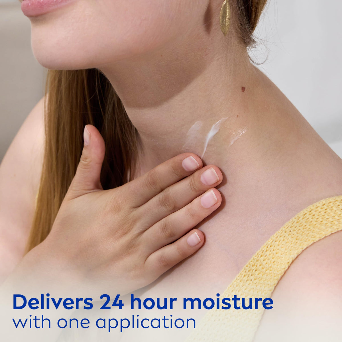 NIVEA back label with ingredients and directions for simple routine benefit