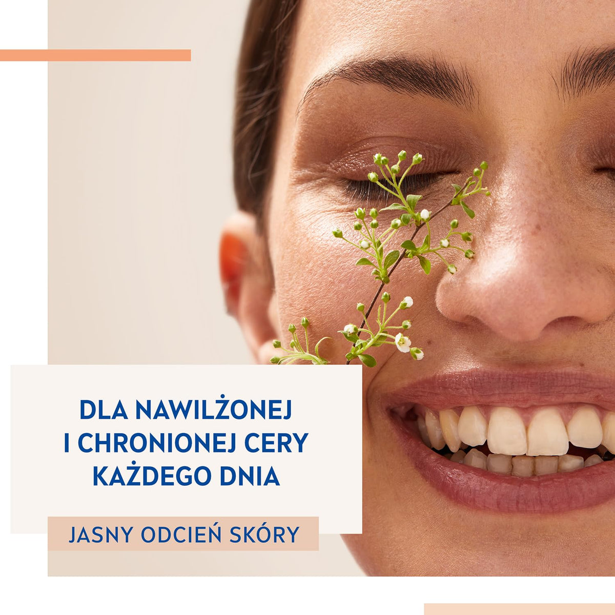 NIVEA BB Cream texture swipe illustrating lightweight blendability