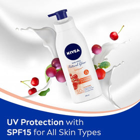 NIVEA creamy lotion texture close-up for fast absorption benefit