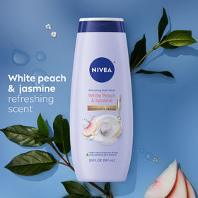 Three NIVEA bottles flatlay showing bulk pack convenience benefit