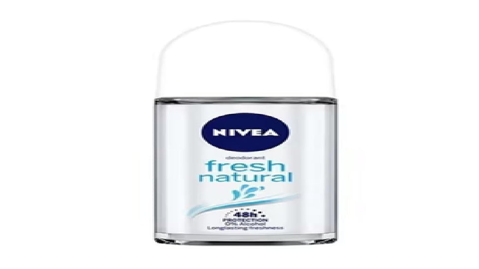 NIVEA roll-on front packaging showing clean design and travel-friendly size