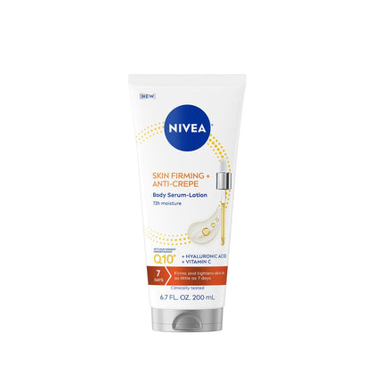 NIVEA front of tube showing product name and benefits for quick identification