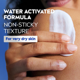 NIVEA in-shower application demo illustrating fast, time-saving routine