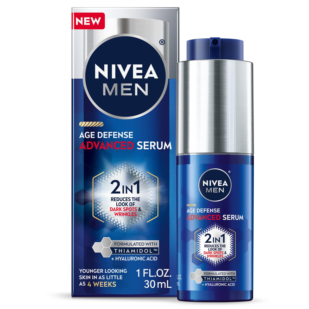 NIVEA MEN front bottle showing product and brand clarity for quick identification