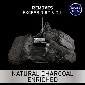 NIVEA MEN wash being lathered into a beard for deeper clean and control