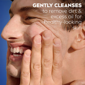 NIVEA MEN lotion texture on hand demonstrating lightweight absorption benefit
