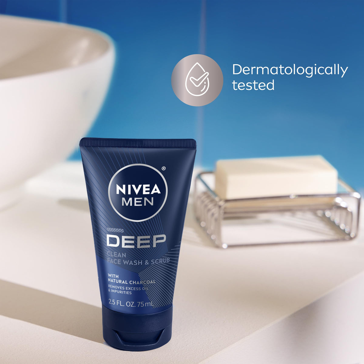 NIVEA MEN ingredients label close-up highlighting formulation transparency