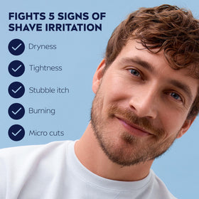 NIVEA MEN shave gel can detail highlighting smooth razor glide and protection