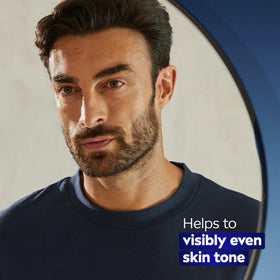 NIVEA MEN application in hands showing quick absorption and easy use benefit