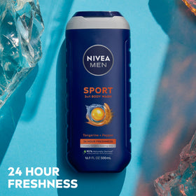 NIVEA MEN creamy lather texture demonstrating gentle, effective cleansing