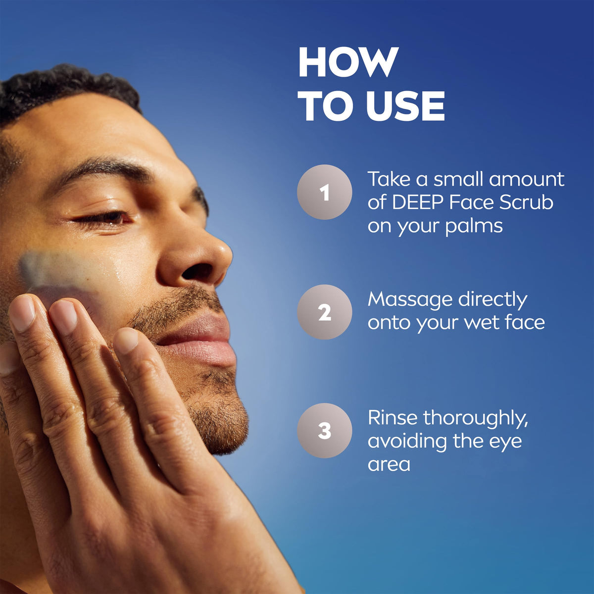 NIVEA MEN three tubes grouped showcasing convenient multi-pack value