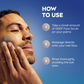 NIVEA MEN three tubes grouped showcasing convenient multi-pack value