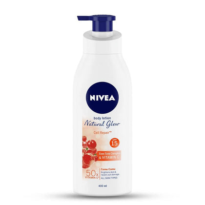 NIVEA front packaging showing bottle and product name for reassurance