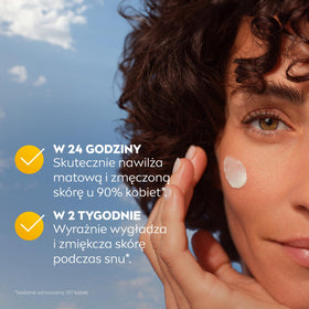NIVEA Q10 ingredients display with Q10 Vitamin C and guarana to boost radiance