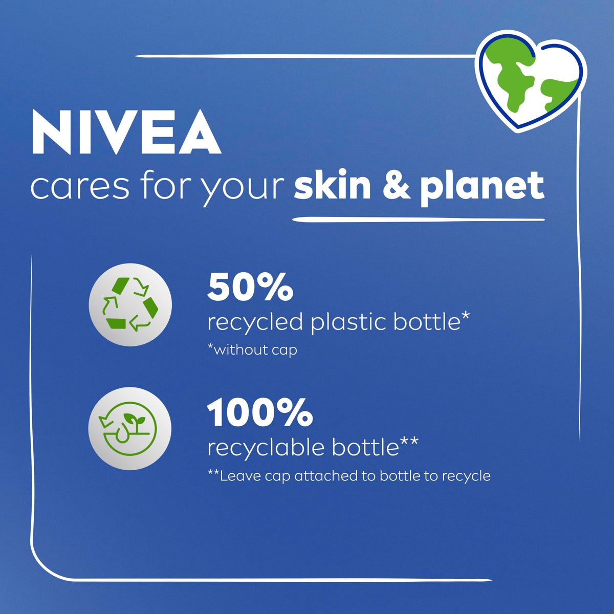 NIVEA Q10 silhouette before and after impression showing firmer skin benefit