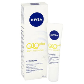 NIVEA Q10 cream texture close-up highlights smooth absorbent formula for non-greasy finish benefit