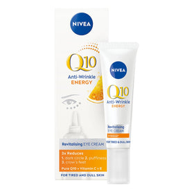 NIVEA eye cream front packaging showing product and benefits