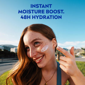 NIVEA Soft cream texture close-up highlighting fast absorption