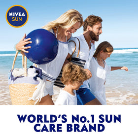 NIVEA close-up of lotion texture demonstrating smooth spreadability and quick absorption