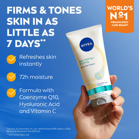 NIVEA gel-cream close texture highlighting lightweight hyaluronic smoothing
