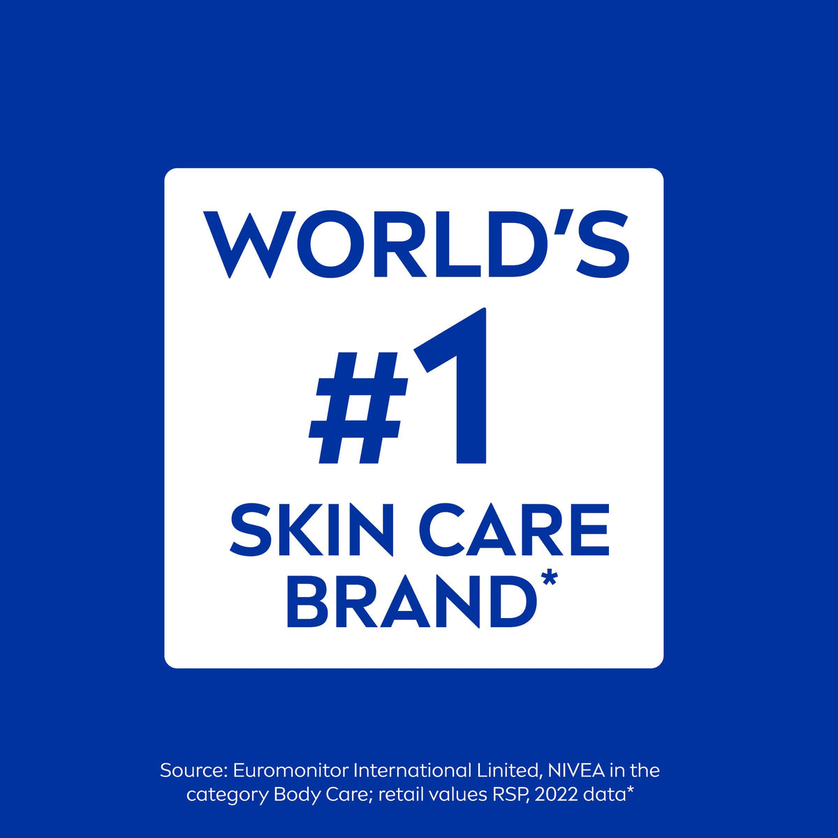NIVEA lotion texture swirl showing creamy formula for deep skin nourishment