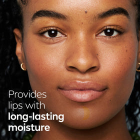 NIVEA close-up of balm texture demonstrating creamy hydration
