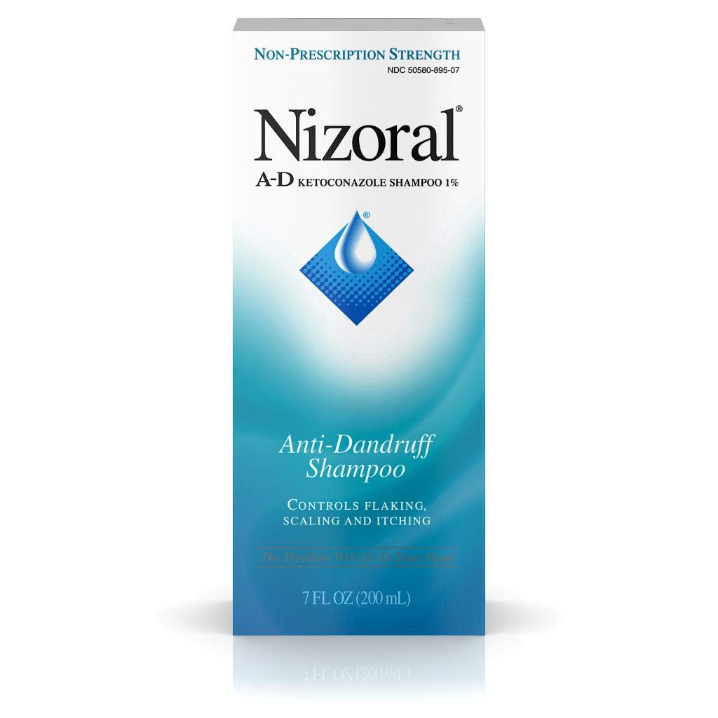 Nizoral back label with ingredient details for informed use benefit