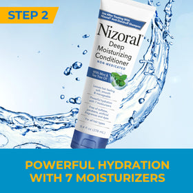 Nizoral bundle staged in bathroom illustrating routine use convenience