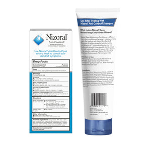 Model with smooth hair after use showing Nizoral results and manageability