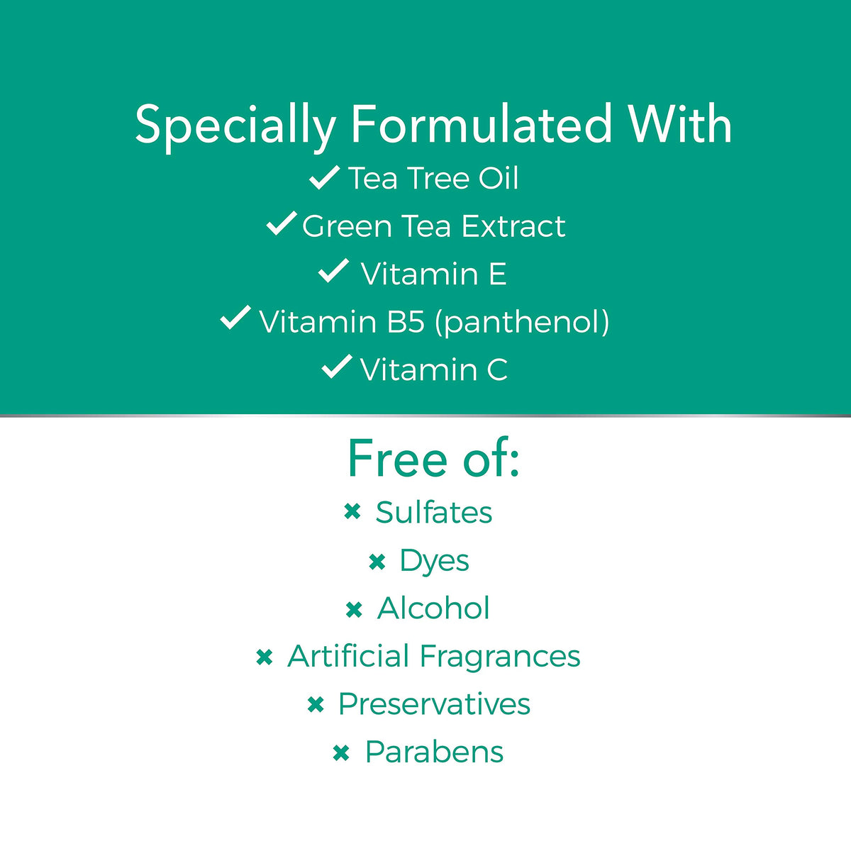 Nizoral label close-up highlighting salicylic acid and natural extracts