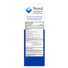 Nizoral on finished hair showing soft conditioned hair benefit