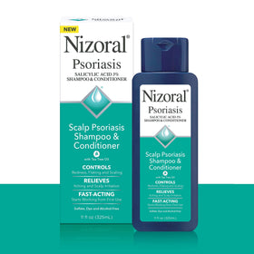 Nizoral texture close-up with rich lather for effective scalp cleansing