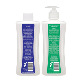 NK Professional Care label close-up highlighting key ingredients and salon benefits
