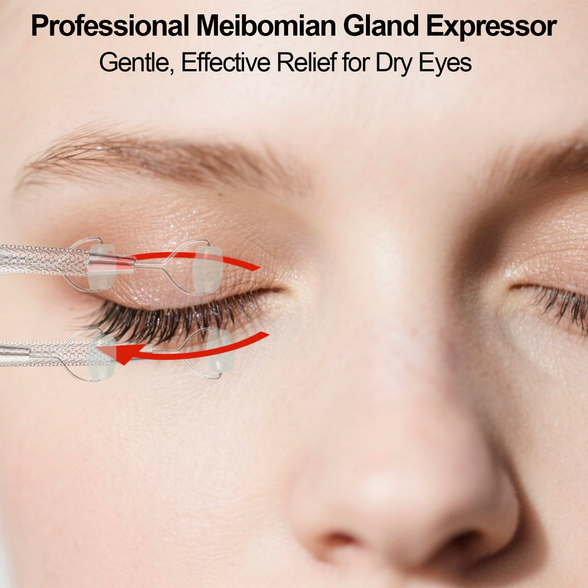 NKQ wand beside warm compress and cleanser showing routine compatibility