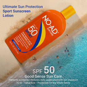 NO-AD lotion texture close-up showing smooth spreadability and moisturizing feel