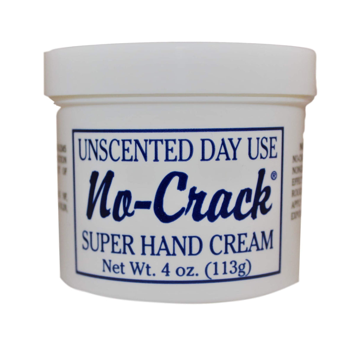 No-Crack front packaging 4oz tube showing brand and day use label for easy identification